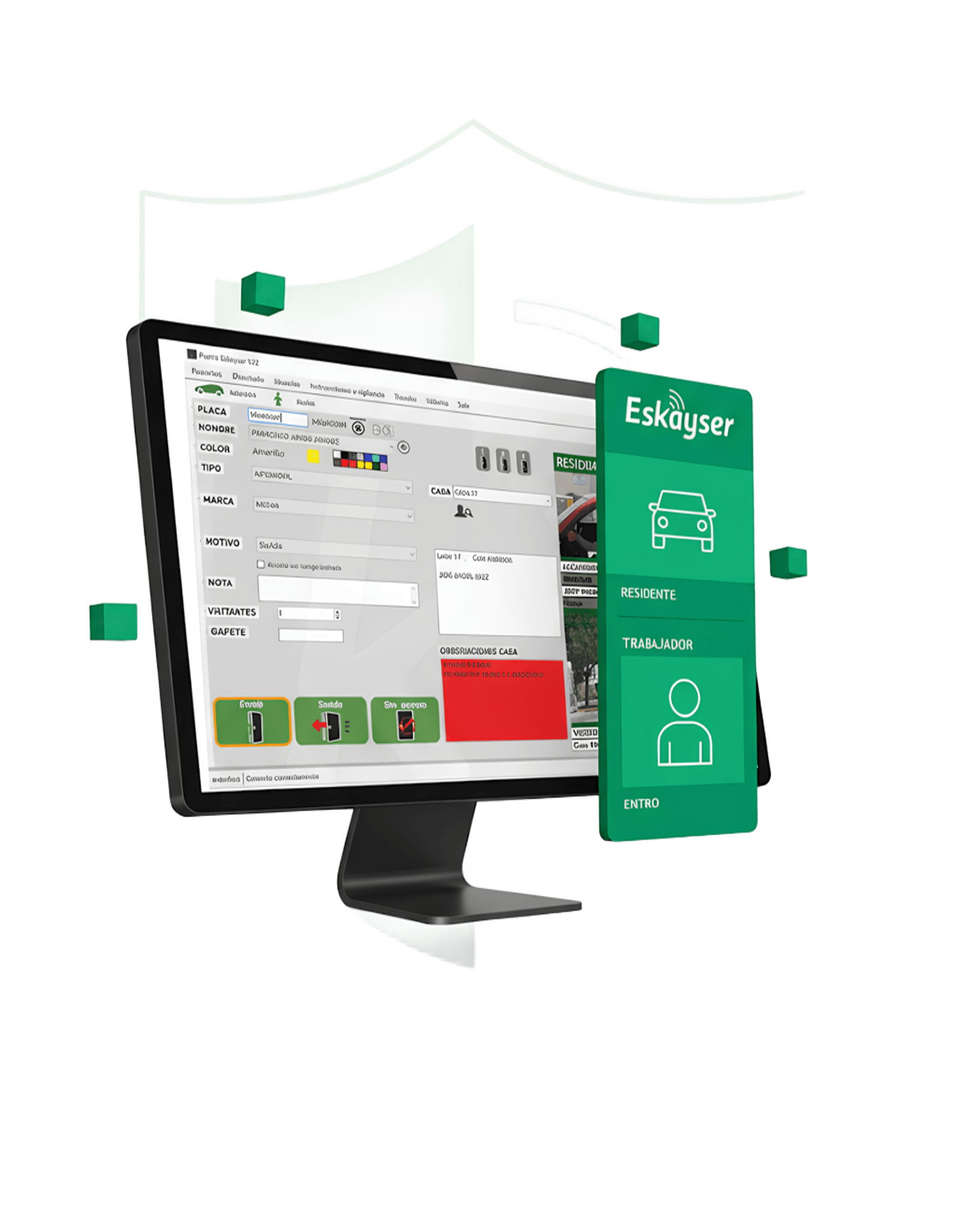 Pantalla de la plataforma eskayser 3d_